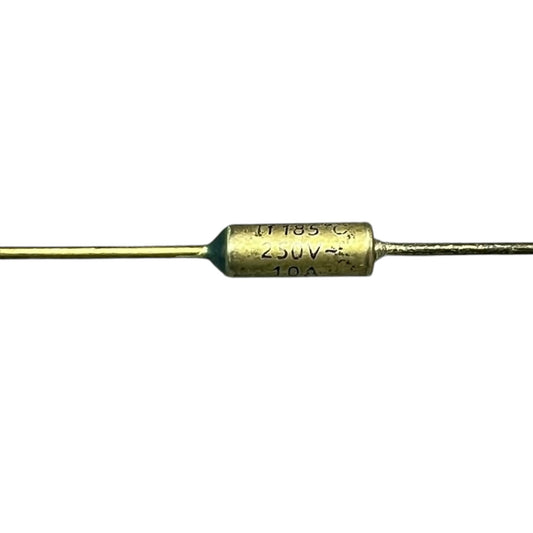 Thermal Fuse 185 Degrees Celsius 10A 250V Metal Type