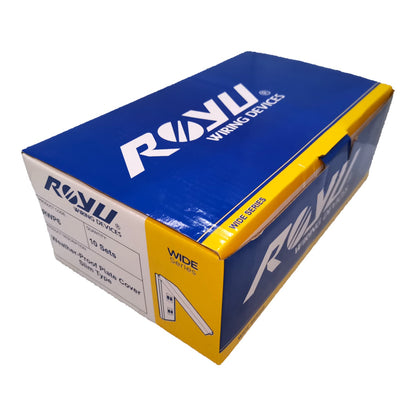 Royu Weatherproof Plate Cover Wide Series (10pcs) RWP4