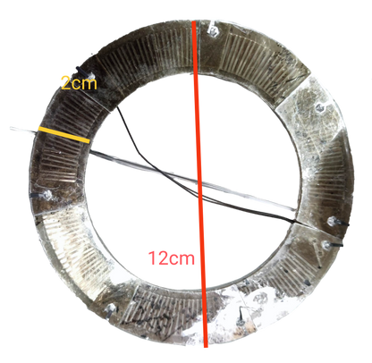 350W rice cooker spare part 12cm Diameter with clear markings for easy installation.