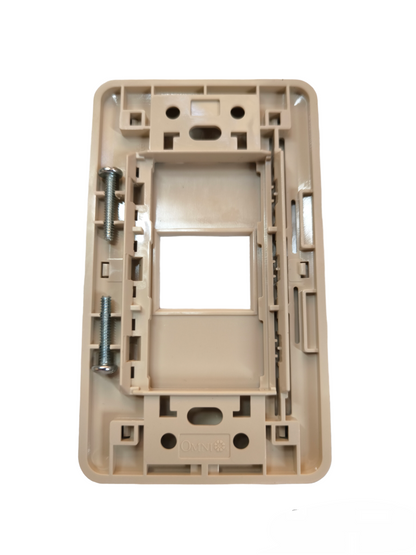 Omni 1 Gang Plate Cover Classic WEP-101