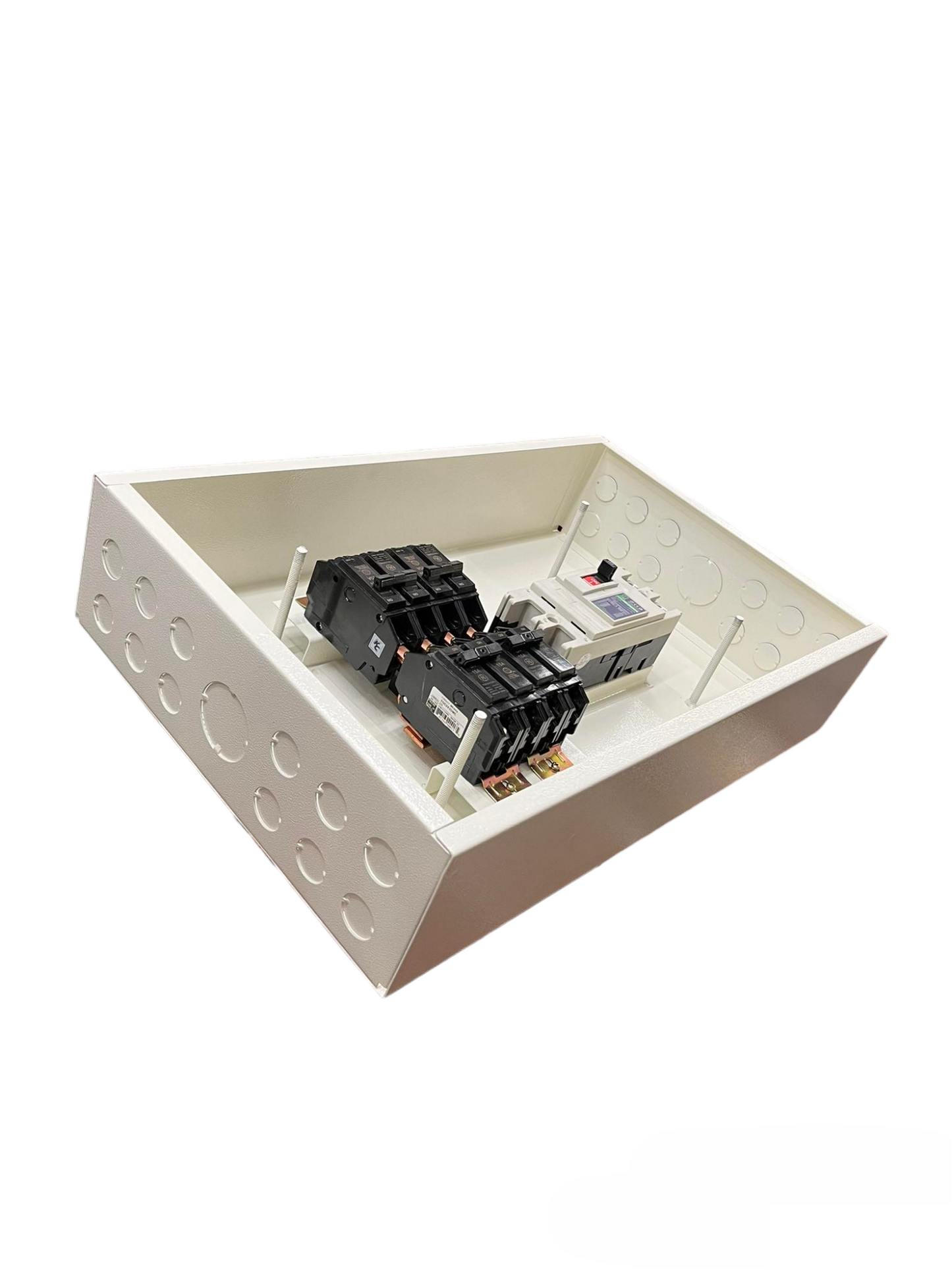 Koten & GE Panel Board with 250A 2Pole 250SPS Main and 4 Branches 2 Pole Bolt on