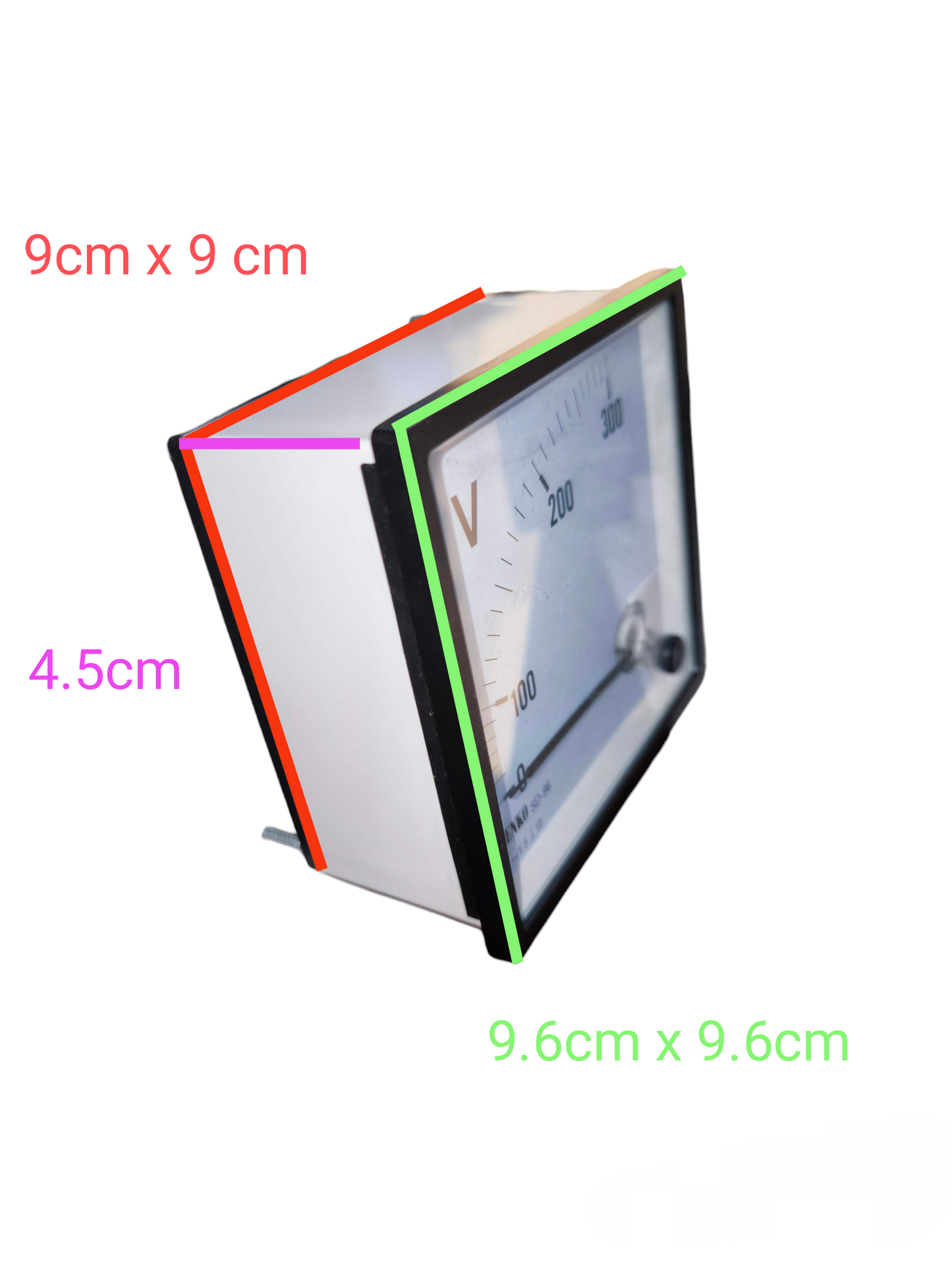 Denko 300V AC Panel Meter 96mm x 96mm Class 1.5 ( Denko)