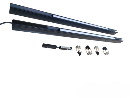 ILLUMIQ TERRA Magnetic Track Light 2 Meters 26mm with 4pcs 18W LED Foldable Grille Track Light 220V Warm White 3000K