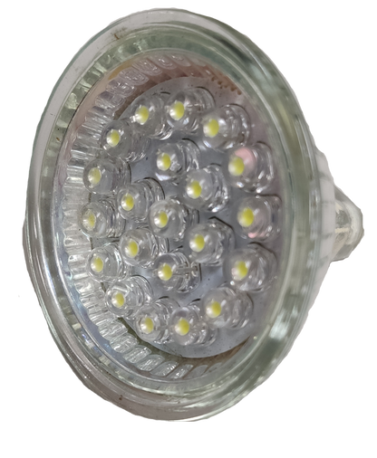 Denko LED MR-16 1W 220V Daylight,6500K (21LEDS)