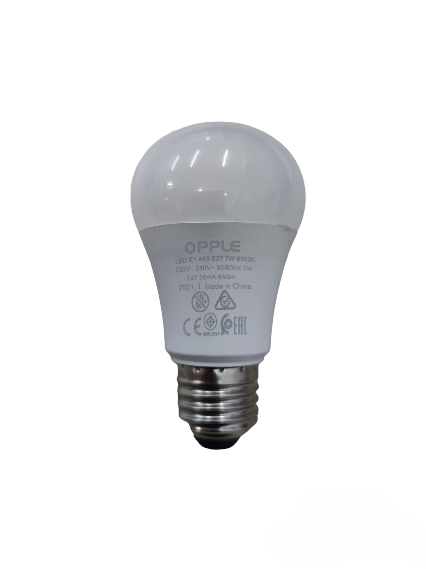 Opple 7W LED Bulb E27 220V 6500K Daylight