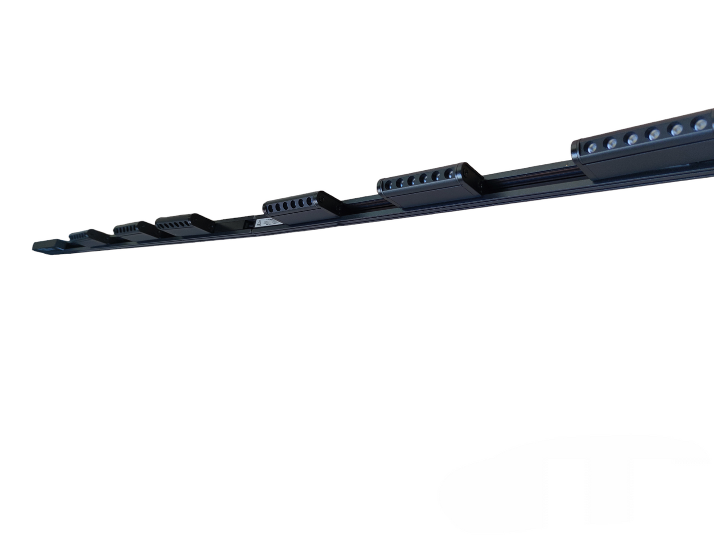 LED Magnetic Track Light 2 Meters 26mm Magnetic Track with 6pcs 6W LED Rotary Grille Track Light 220V Daylight 6500K ( ILLUMIQ TERRA) Series 20