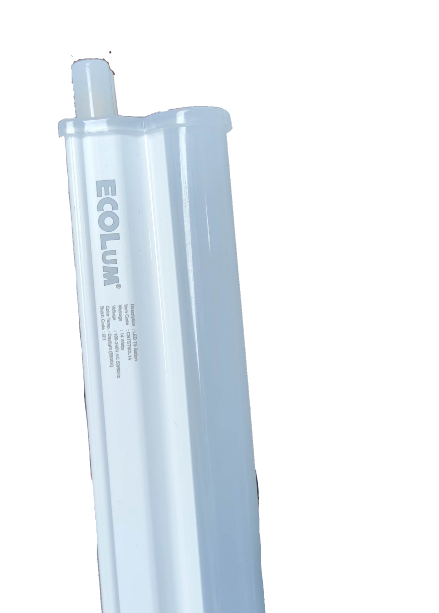 Ecolum 14W T-5 Batten LED 220V Daylight LED T5 Fluorescent Tube 14W 220V 6500K 1170mm length