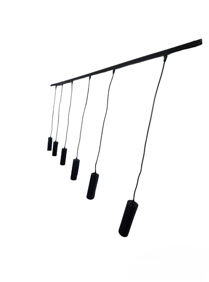 ILLUMIQ TERRA Magnetic Track Light 2 Meters 26mm with 6pcs 6W LED Pendant Track Light 220V Cool White 4000K