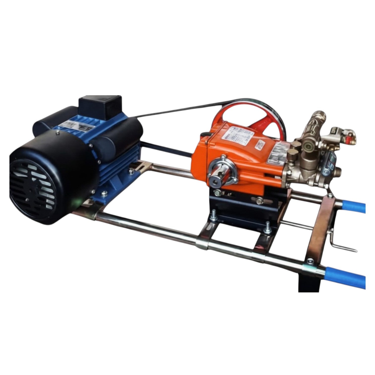 3 HP Power Sprayer Industrial High Pressure Aluminum Coil Motor Electric Engine 220V ( Assembled) Electx Electrical Supply