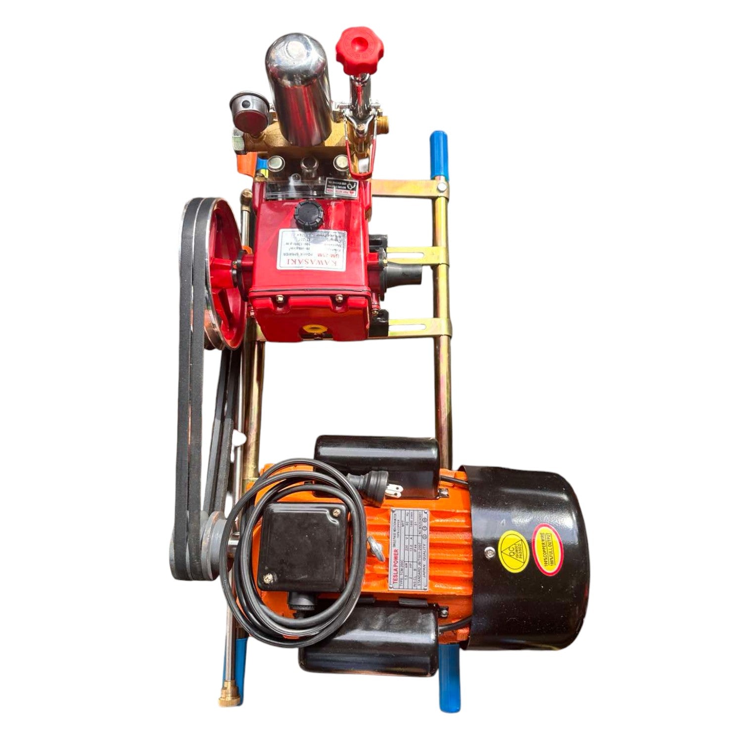 3 HP Power Sprayer Industrial High Pressure Copper Coil Motor Electric Motor 220V ( Assembled) Electx Electrical Supply