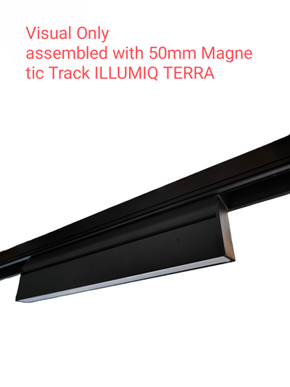 ILLUMIQ TERRA 18W Magnetic Track Light Flood Foldable Type 48V (4000K)