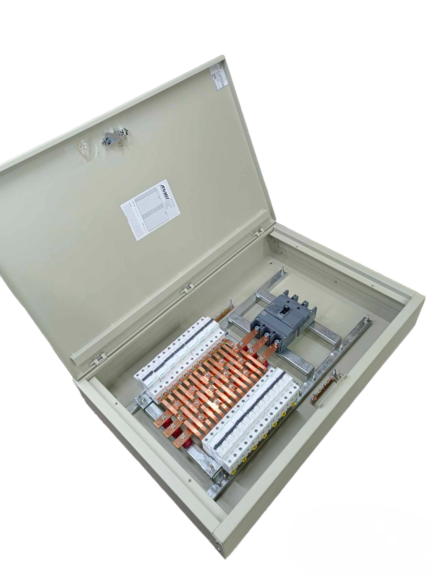 Panel Board For 125A 3P EZC250H Main 3 Pole with 14 Branches 2 Pole Miniature Circuit Breaker ( Schneider)