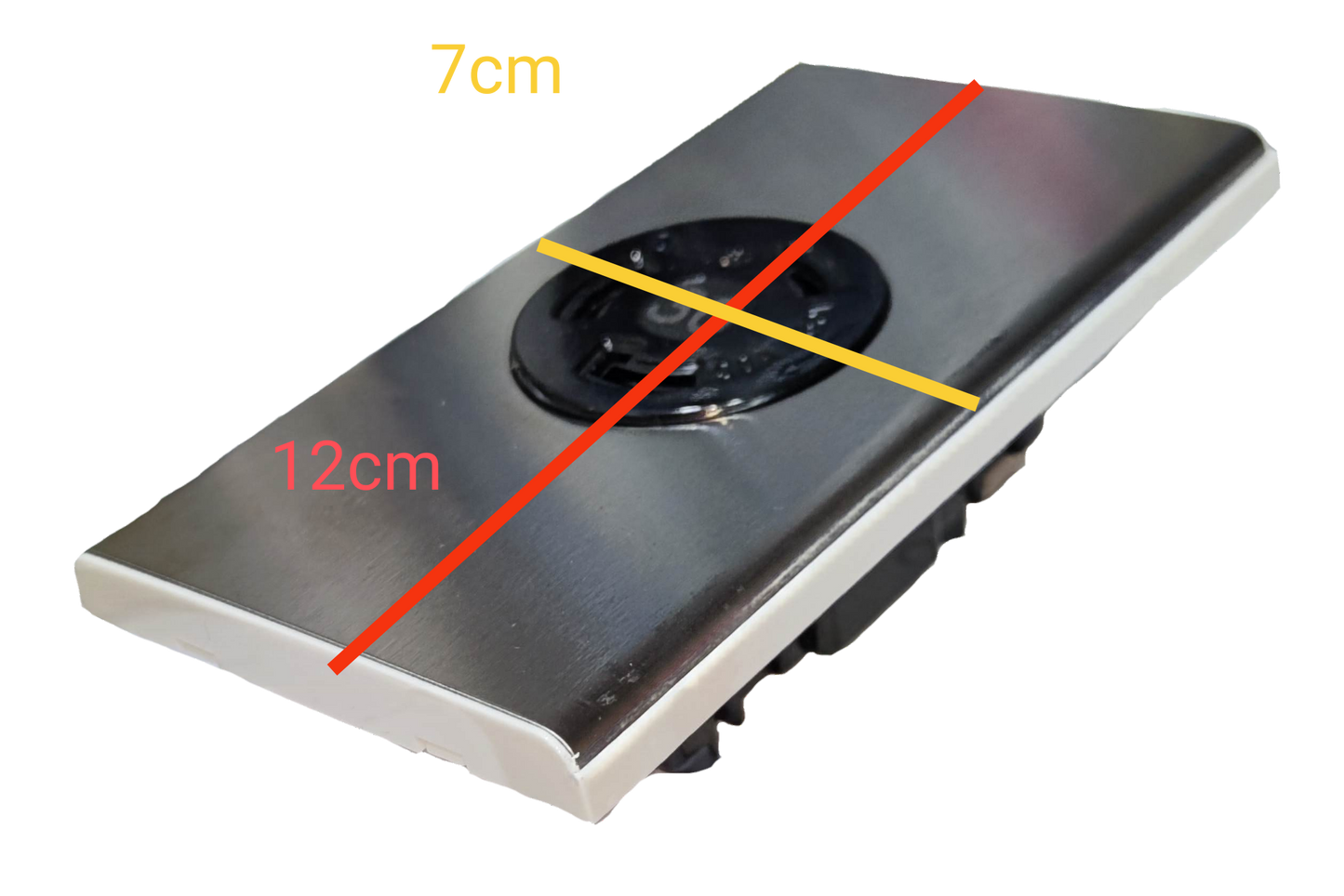 Omni 30A Twistlock Outlet with Plate 220V , 30A Twist Lock Outlet with Plate Cover 2P+E WWG-30HD, High Power Heavy Duty Outlet with Plate