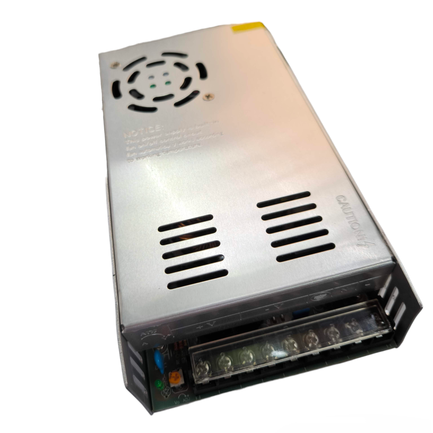 ZwitseRise 3V DC 20A Switching Power Supply with aluminum casing and cooling vents