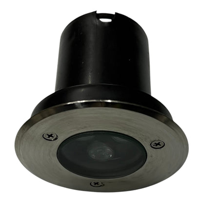 3W Pool Lights LED 12V DC Red Color with Stainless Finish 60mm Cut Hole Waterproof 4 Inches Face Floor or Wall Mounted Type