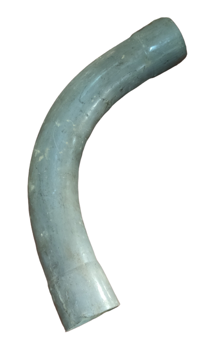 4 inch PVC elbow gray 5mm pipe fitting for plumbing and hose connections