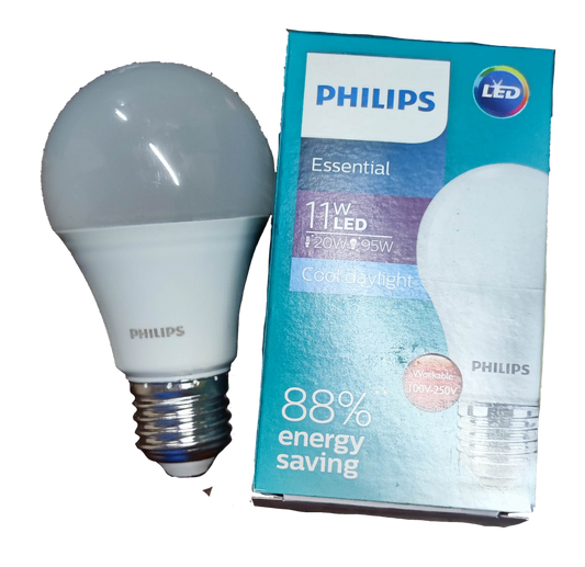 Philips 11W LED Bulb E27 220V 6500K Daylight