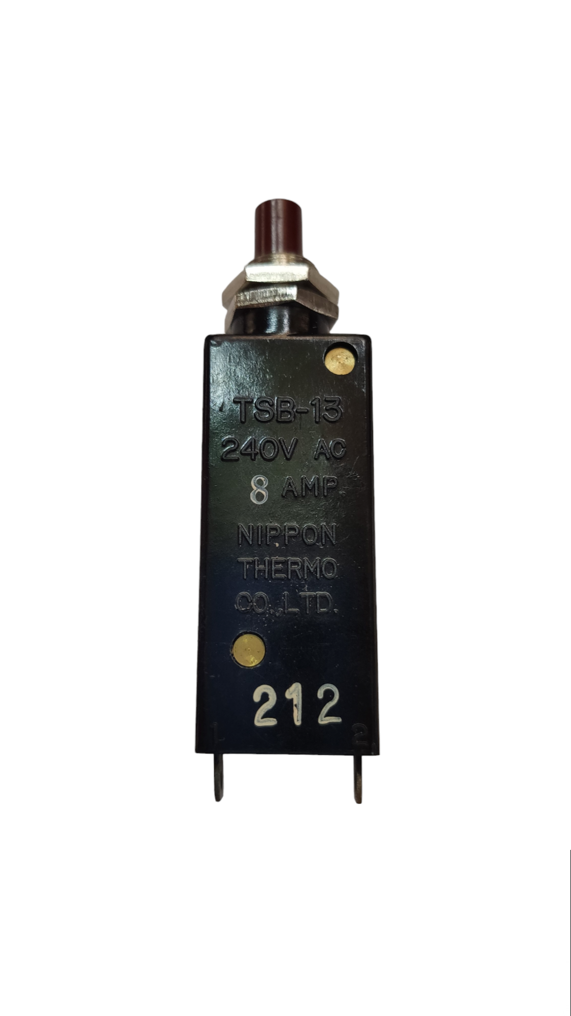 Grippes 8A 250V Circuit Fault Reset Device ( Nippon Thermo LTD)