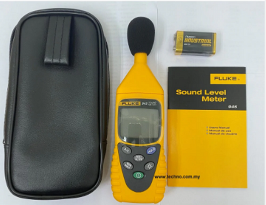 FLUKE-945 Sound Level Meter, Microphone Type Decibel Meter