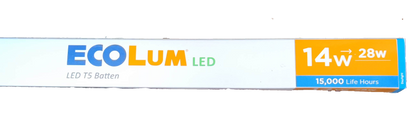 Ecolum 14W T-5 Batten LED 220V Daylight LED T5 Fluorescent Tube 14W 220V 6500K 1170mm length