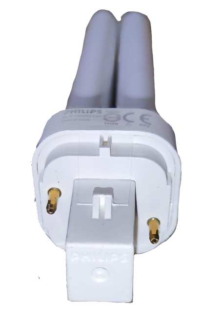 Philips 13W Pinlight Warm White G24d-1 Socket, Compact Fluorescent Lamp, CFL 13W