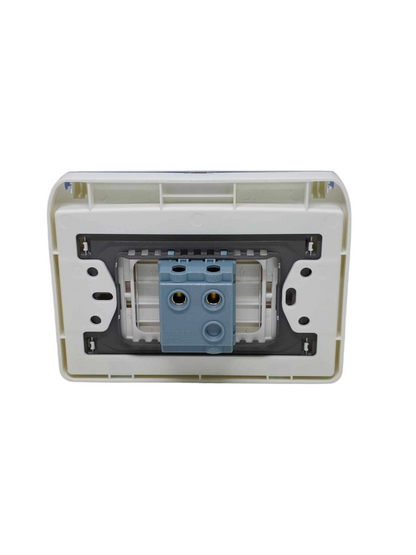 Grazen Weatherproof Cover with 1 Gang 1 Way Switch 16A 220V WC-019-W+GW-001