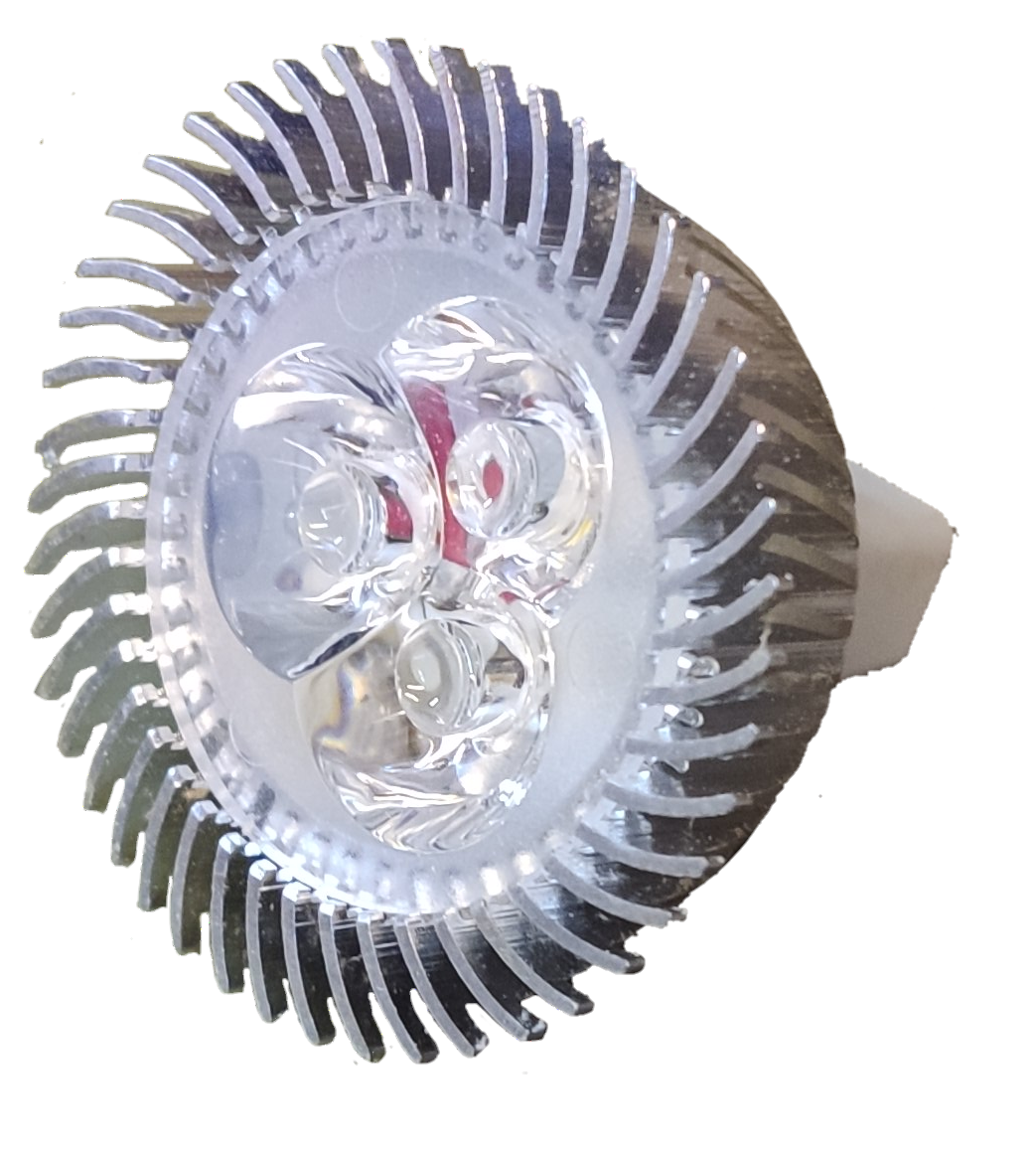 Denko 3W LED MR-16 12V DC, MR16 3W LED GU 5.3