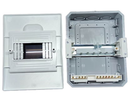 Omni 6 Ways Distribution Panel Box MDP-06PP Recessed Type Distribution Panel for Miniature Circuit Breaker