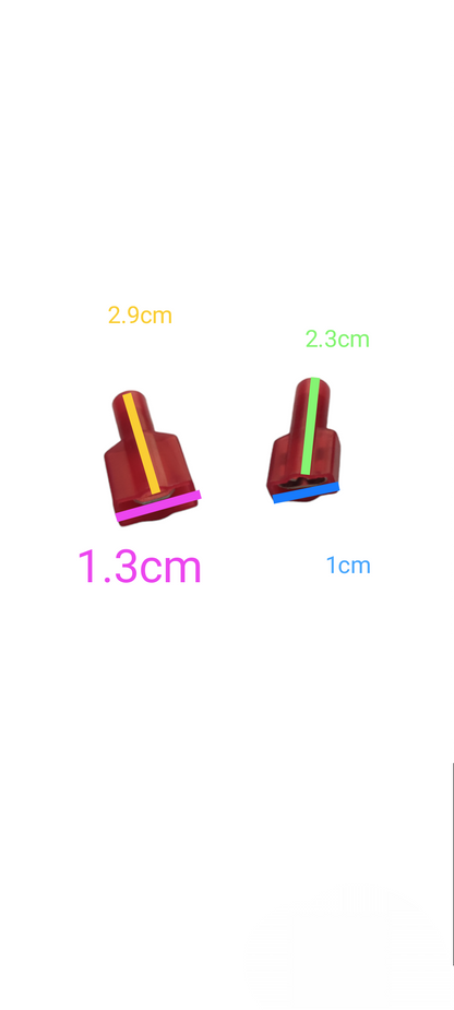Insulated Terminal Lug Connector Male / Female ( 10PCS)