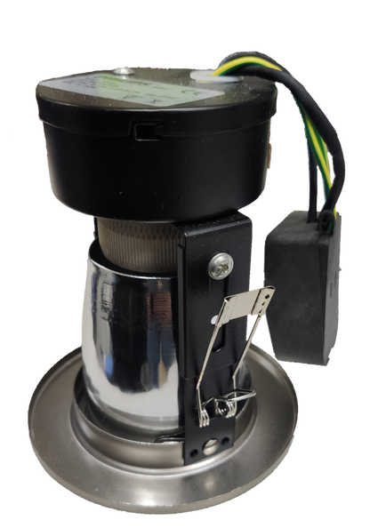 Philips 2 1/2" Recessed Downlight E27 Nickel Satin Border