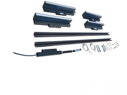 Magnetic Track Light 2 Meters 26mm with 4pcs 18W LED Foldable Flood Track Light 220V Cool White 4000K ( ILLUMIQ TERRA)