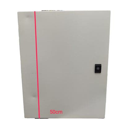 Grippes Control Box 500 x 400 x 200 mm Powder Coated Beige, Electrical Enclosure, Metal Enclosure, Steel Wall Box Metal Box