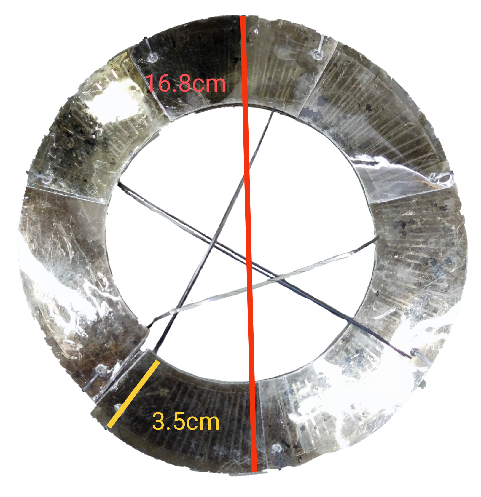 450W Rice Cooker Heating Element Circular Structure with 16.8cm Diameter and 3.5cm Height