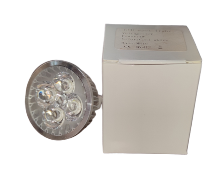 Denko 4W LED MR16 Gu5.3 12V DC 6500K Heat Sink 4W 12V MR-16 Dichroic LED Lamp Gu5.3