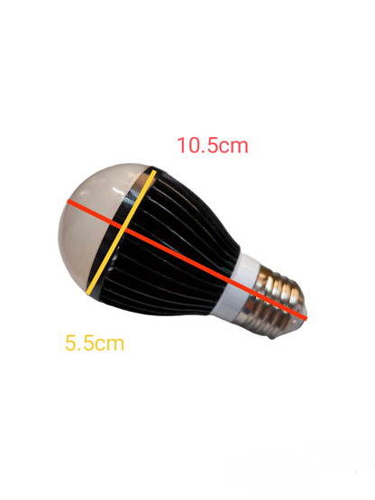 Denko 7W LED Industrial Bulb with Heat Sink E27 220V Daylight 6500K
