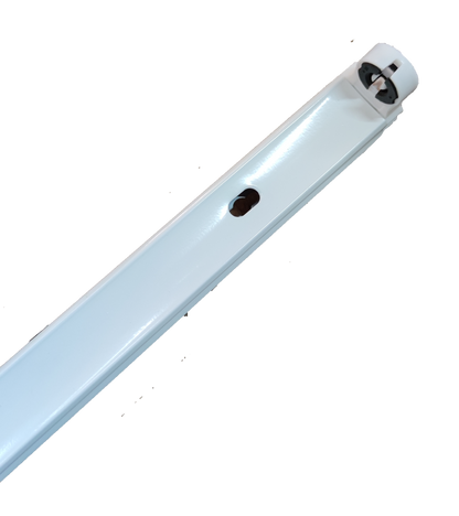 LED Fluorescent Fixture 1200mm Fixture Only, 14W 16W 18W LED Fluorescent Fixture Double Ended