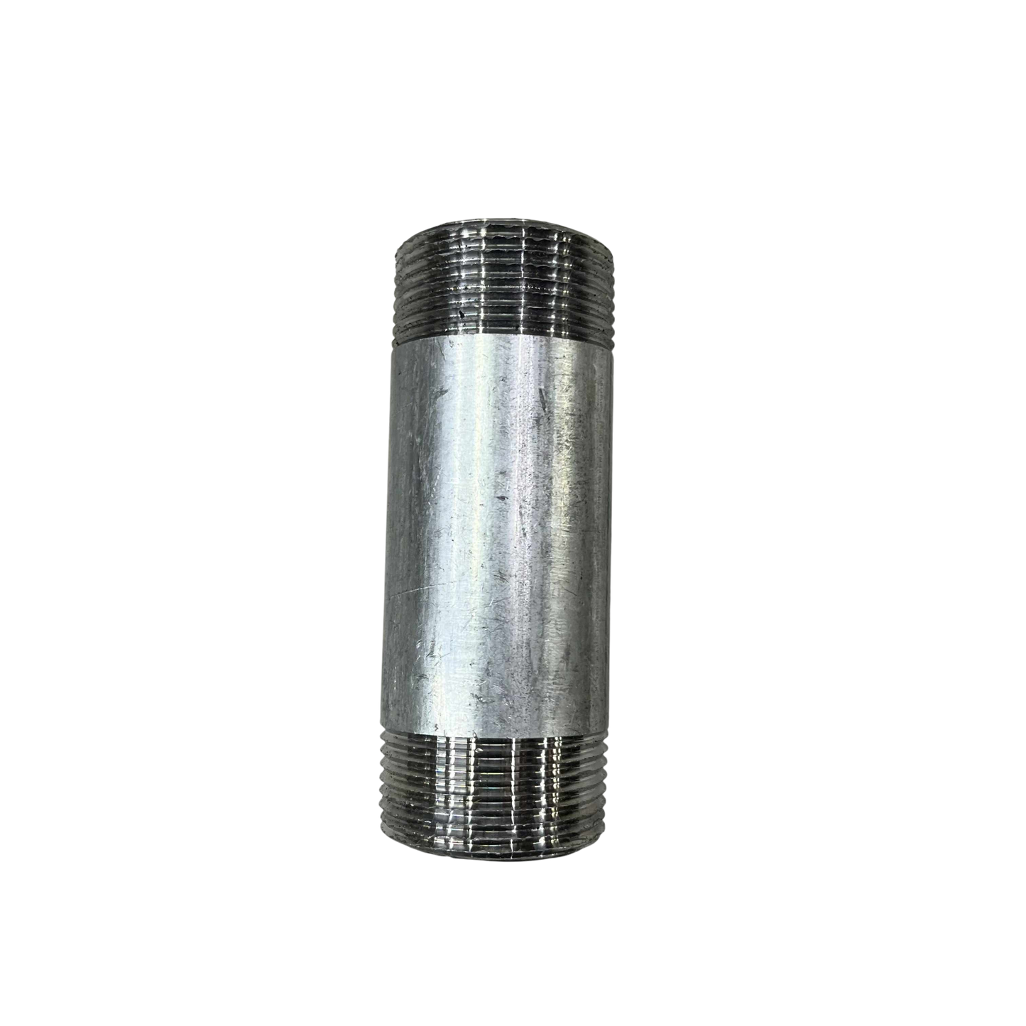 EMT Conduit Pipe Nipple 1 1/4 Inches x 4 Inches, Diameter 3.17cm x 9cm Length