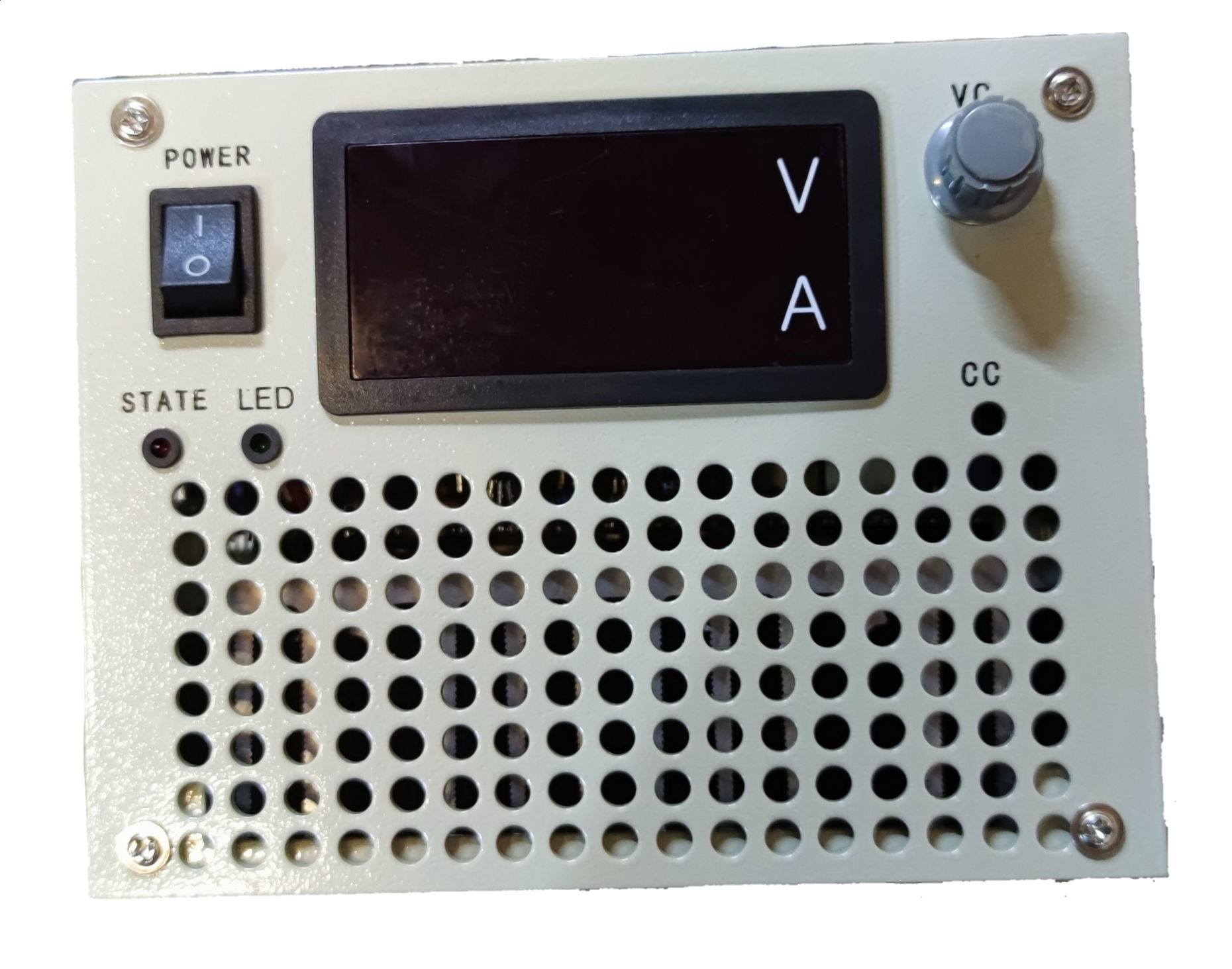 ZwitseRise 48V 30A regulated power supply with digital voltage and current display and power switch