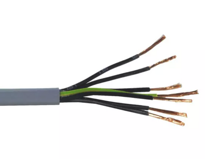 Helukabel Control Cable Un-Shielded 4.0mm 4G or 4 Cores 300V/500V Oil / Chemical Resistant Available in Different Lengths IEC 60228 Flame Retardant IEC60332-1-2