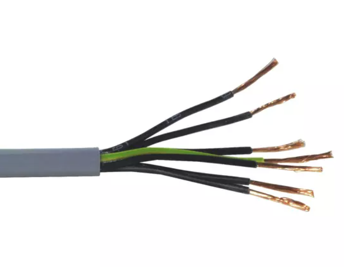 Helukabel Control Cable Un-Shielded 16mm 4G or 4 Cores 300V/500V Oil / Chemical Resistant Available in Different Lengths IEC 60228 Flame Retardant IEC60332-1-2