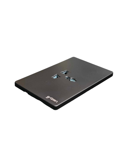 Grazen 1 Gang Universal Outlet Aircon Outlet 220V 20A Available Black, Gray , White and Gold