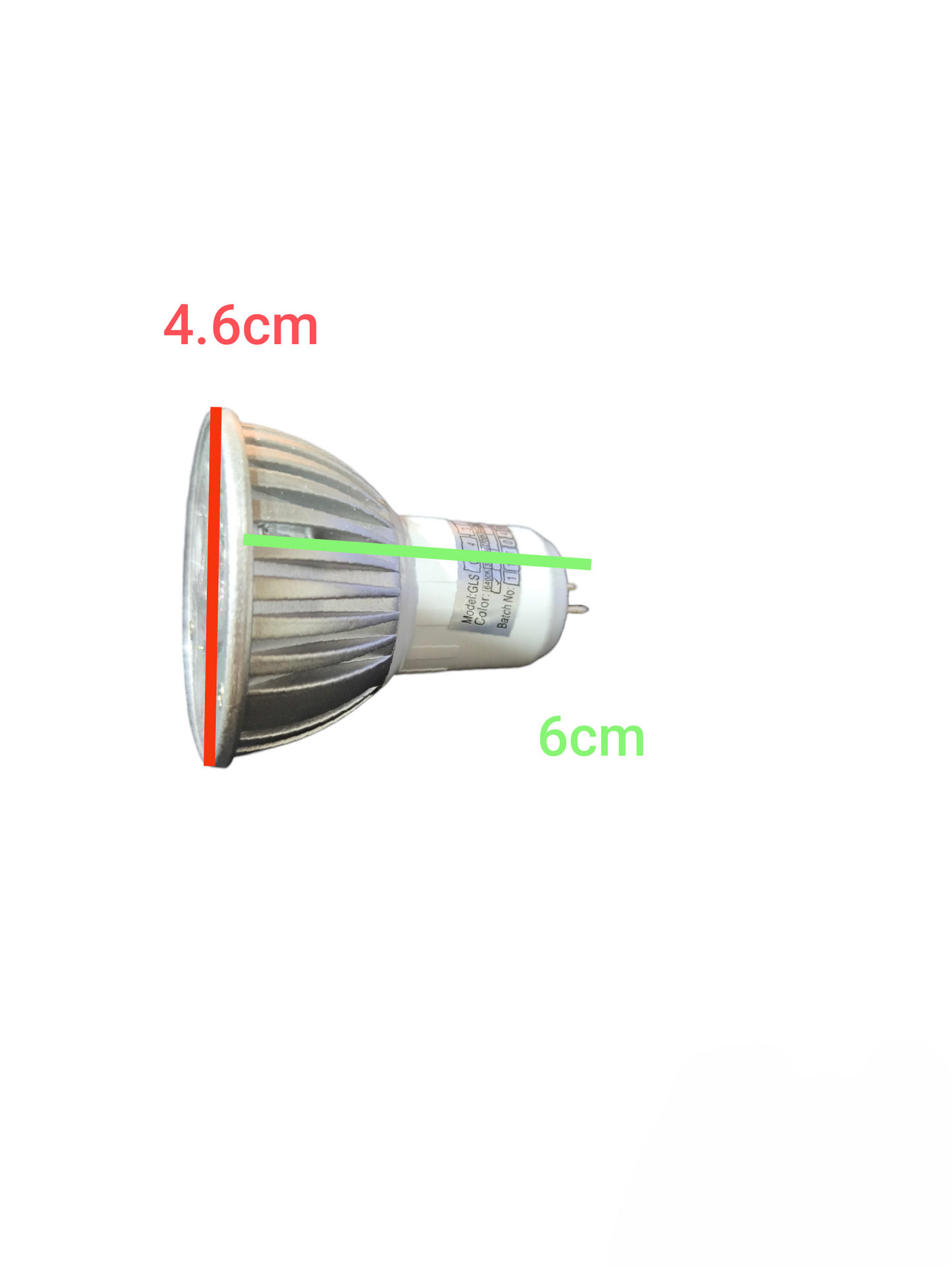 Denko 3W LED MR16 220V Daylight GU5.3