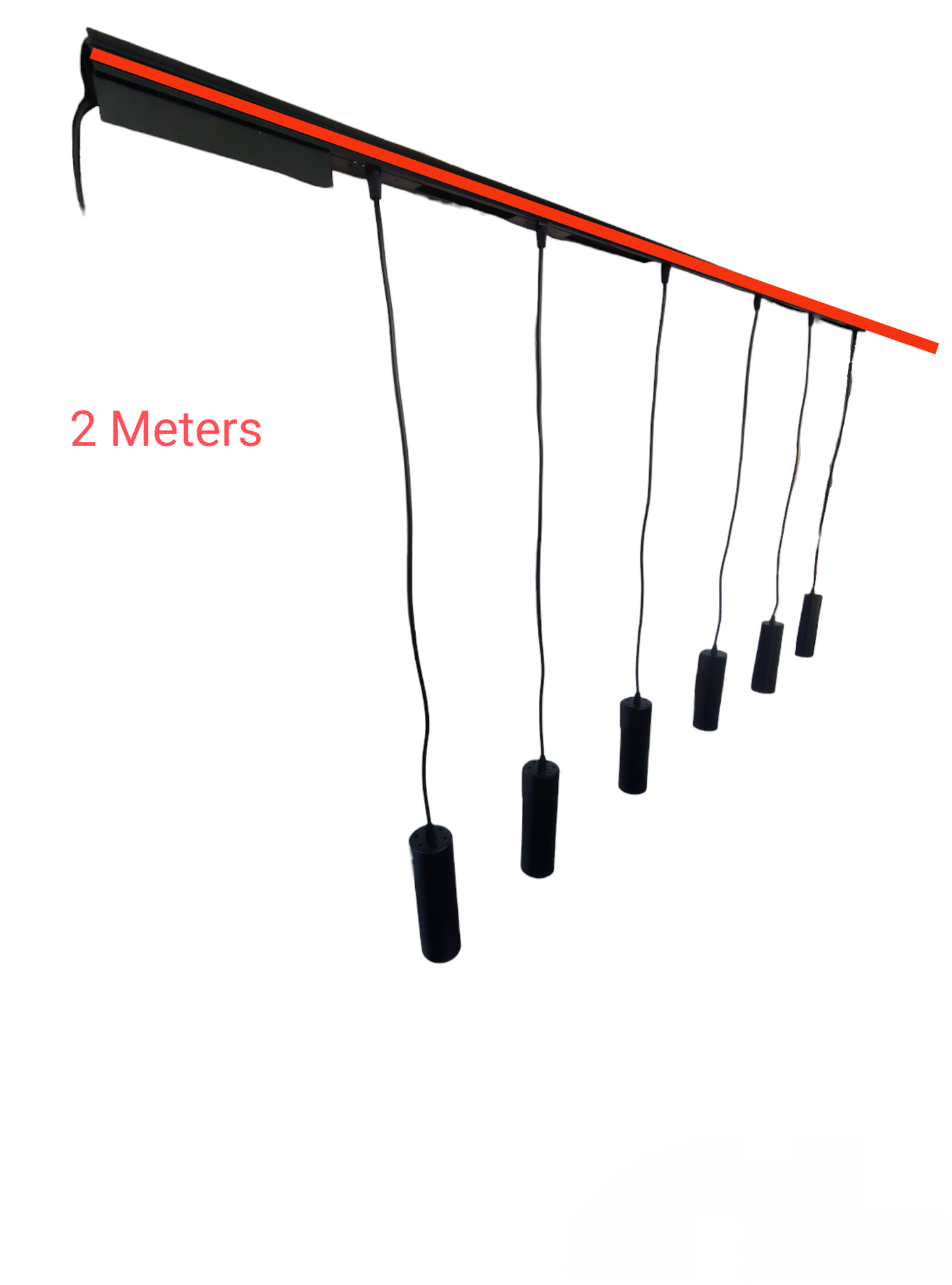 ILLUMIQ TERRA Magnetic Track Light 2 Meters 26mm with 6pcs 6W LED Pendant Track Light 220V Cool White 4000K