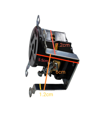 Eagle Range Outlet w/ Ground 50A 250V CAT122