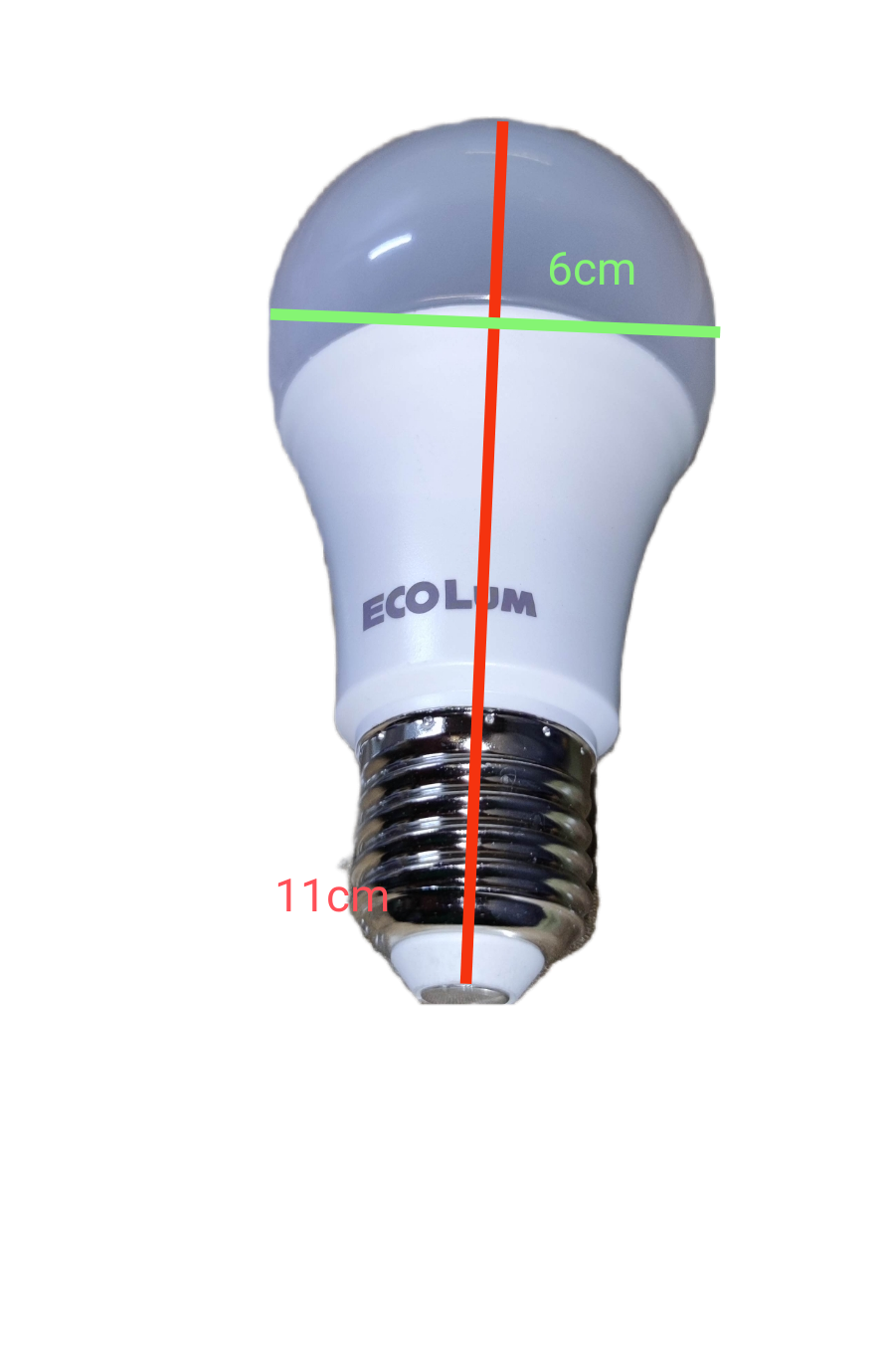 Ecolum 11W LED Bulb E27 220V Daylight