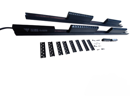 ILLUMIQ TERRA Magnetic Track Light 2 Meters 26mm with 4pcs 12W LED Rotary Grille Track Light 220V Cool White 4000K