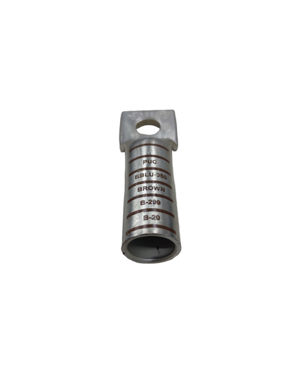 Pennunion 250mm Terminal Lugs Long Barrel 1 Hole 1.7mm Nut Hole