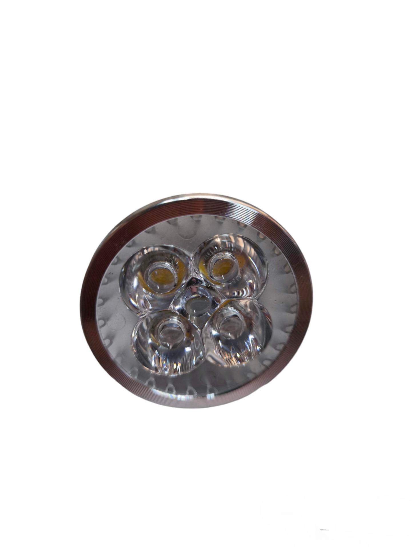 4W 220V LED MR16 bulb Aluminum with three bright light sources for optimal illumination