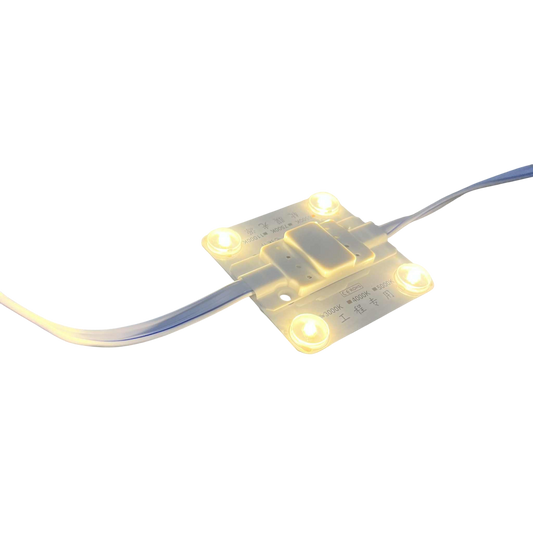 4W LED square module 220V with four bright LED lamps designed for efficient lighting solutions