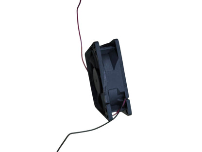 Electx Electrical Supply 24V DC exhaust fan 4x4 black compact design with power wires